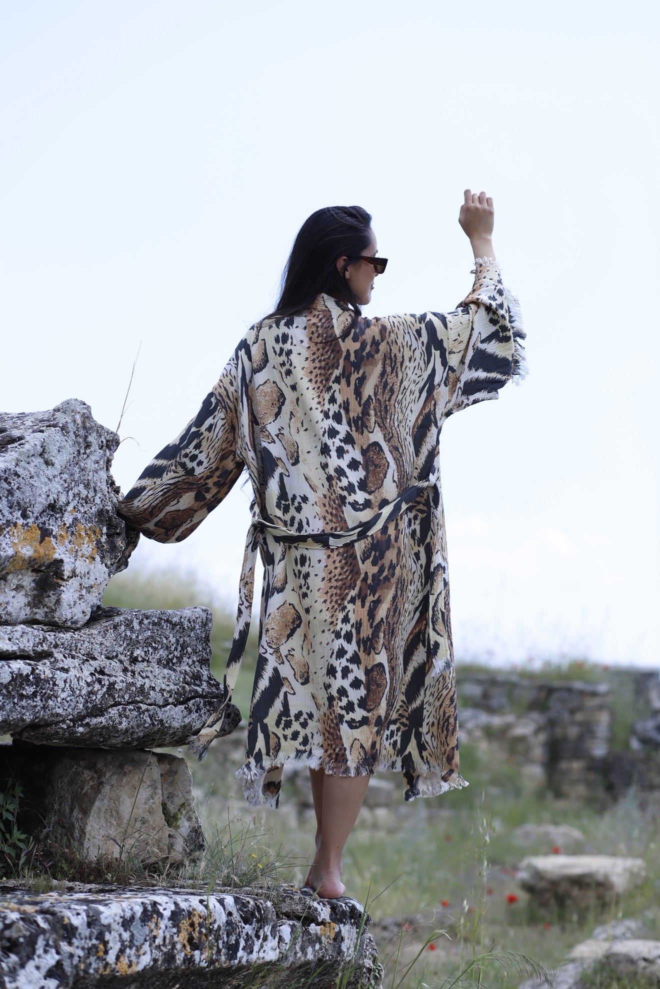 Leopard Robe