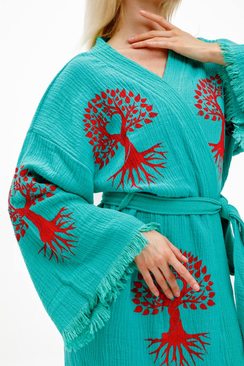 Tree Hugger Turquoise