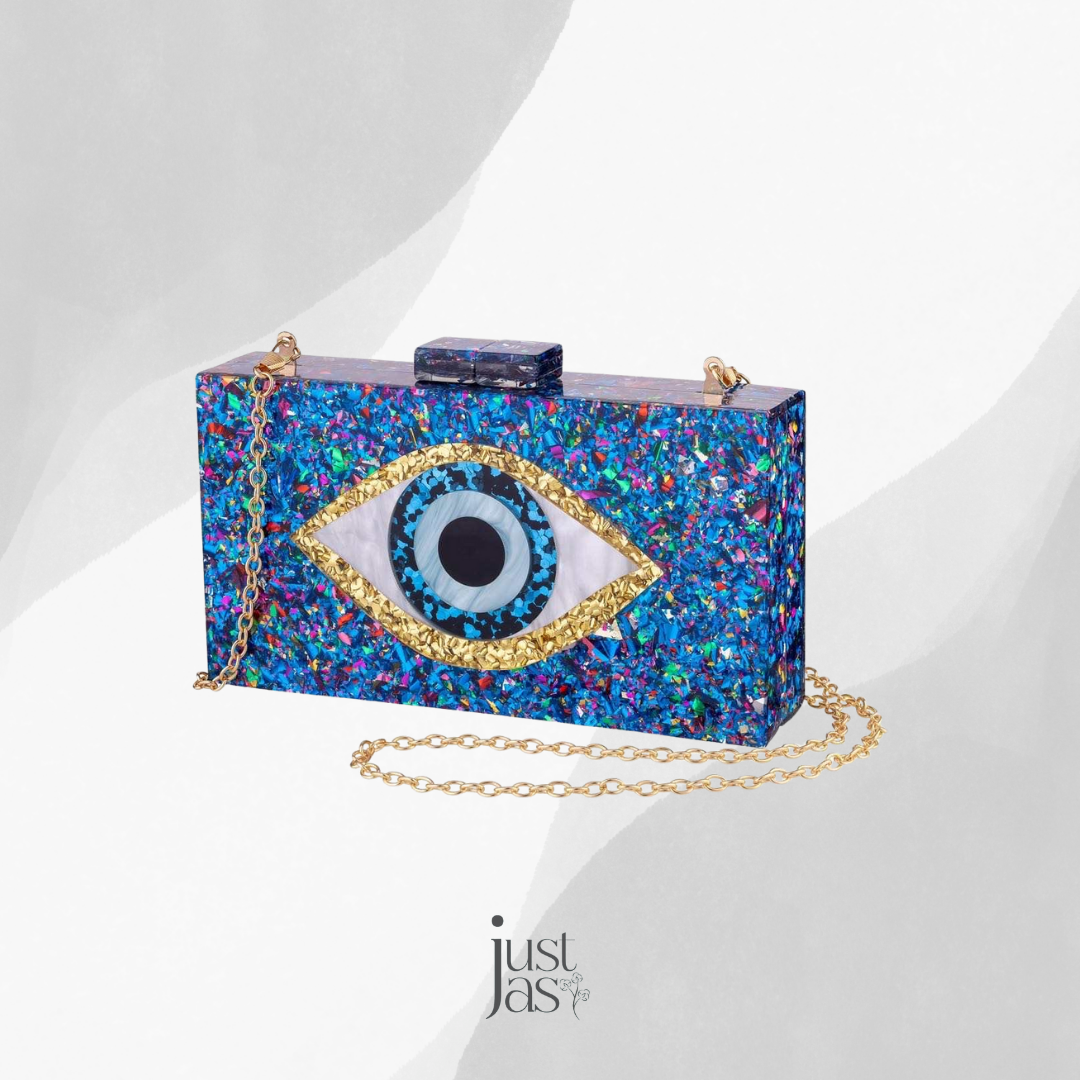 Evil eye Blue Multi Bag