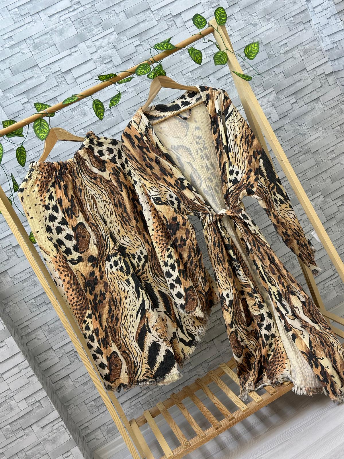 Long Leopard Set