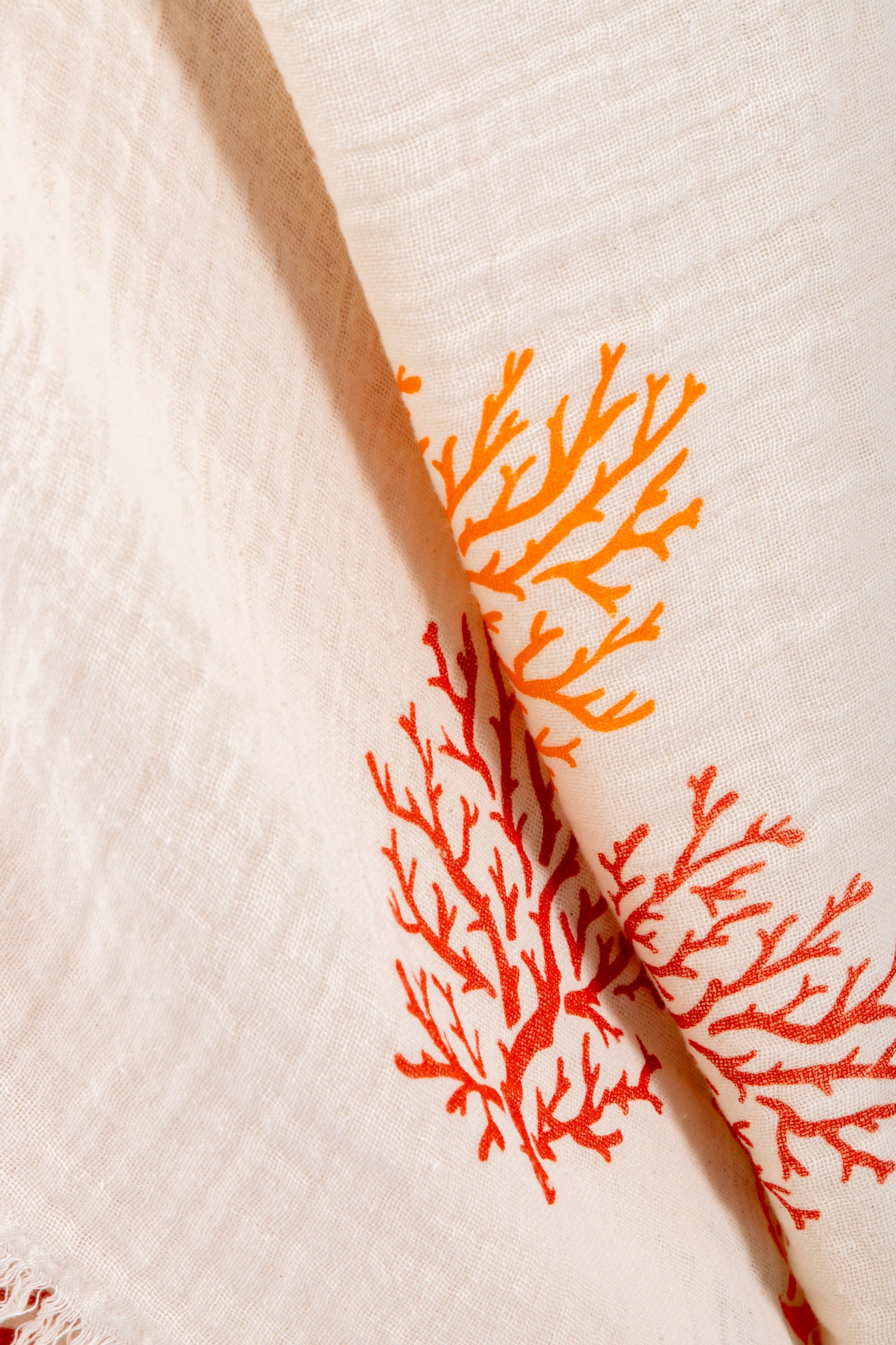 Organic Loincloth 'Orange/Red Coral’