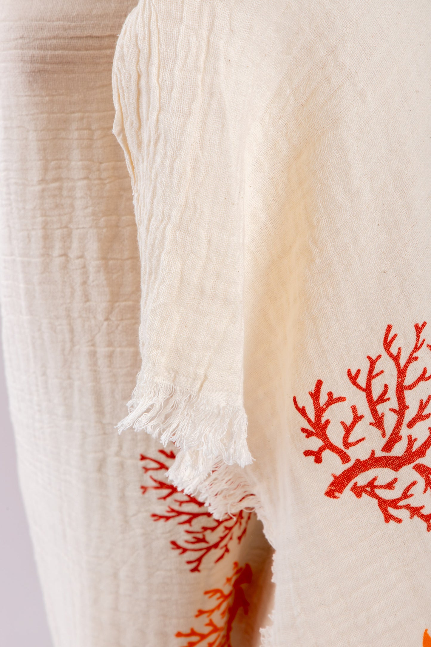 Organic Loincloth 'Orange/Red Coral’