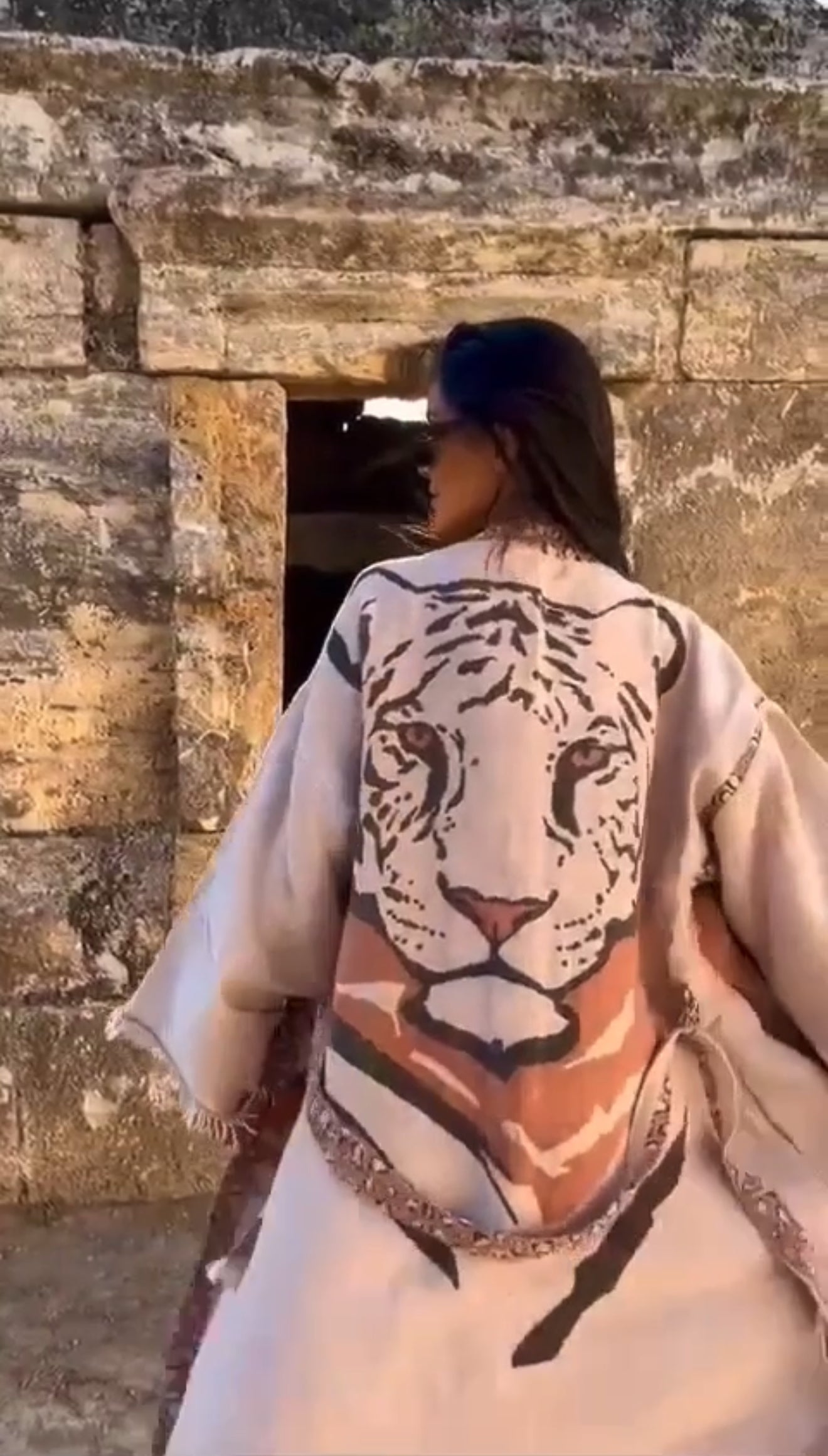 Tiger Weave Robe