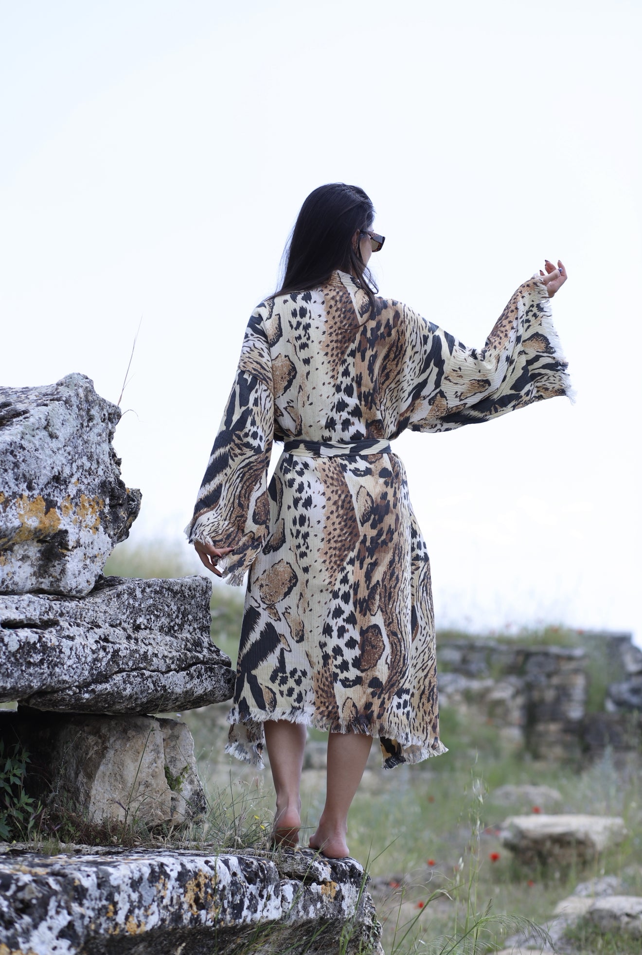 Leopard Robe